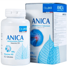 Viên uống Anica Phytextra bổ sung canxi và vitamin D3 (60 viên)