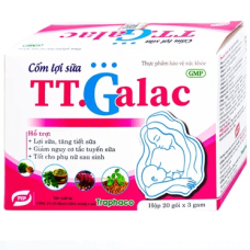 Cốm lợi sữa TT.Galac Traphaco tăng tiết sữa cho phụ nữ sau sinh (20 gói x 3g)